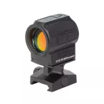 Uzavřený kolimátor Holosun SCRS-RD-MRS - červená tečka 2 MOA + 65 MOA obrazec, solární panel